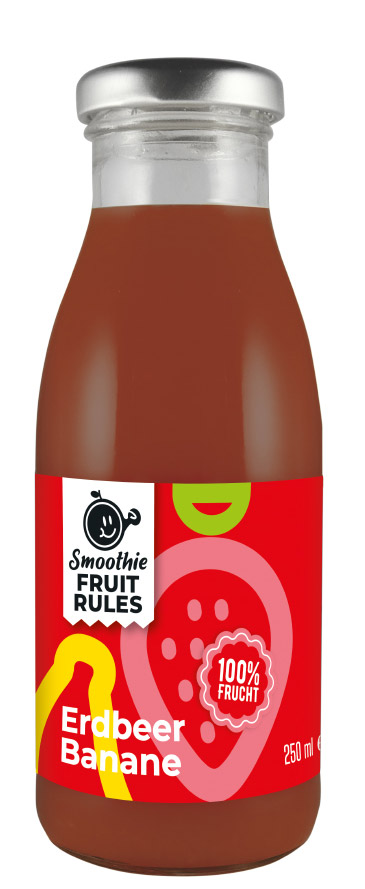 Fruit Rules Smoothie fraise-banane